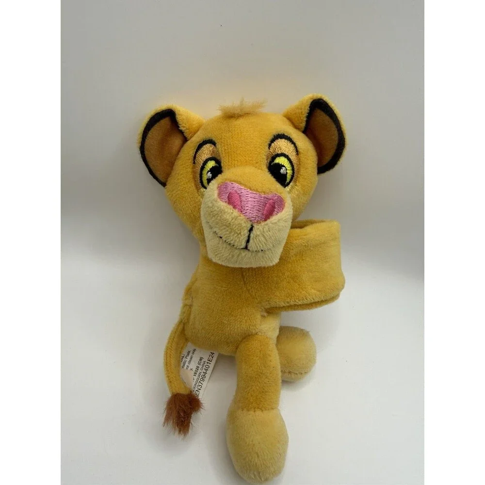 Disney Cutie Simba Cuff Bracelet Lion King Series Bullsitoy Plush Wrap Toy